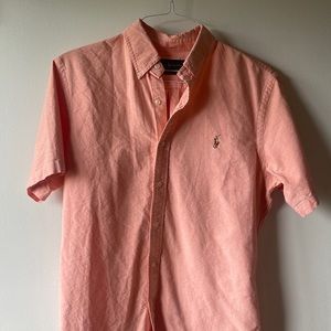 RALPH LAUREN SHORT SLEEVE BUTTON DOWN